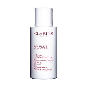 Brand new SEALED Clarins UV Plus SPF 50 Anti Pollution Face Sunscreen untinted